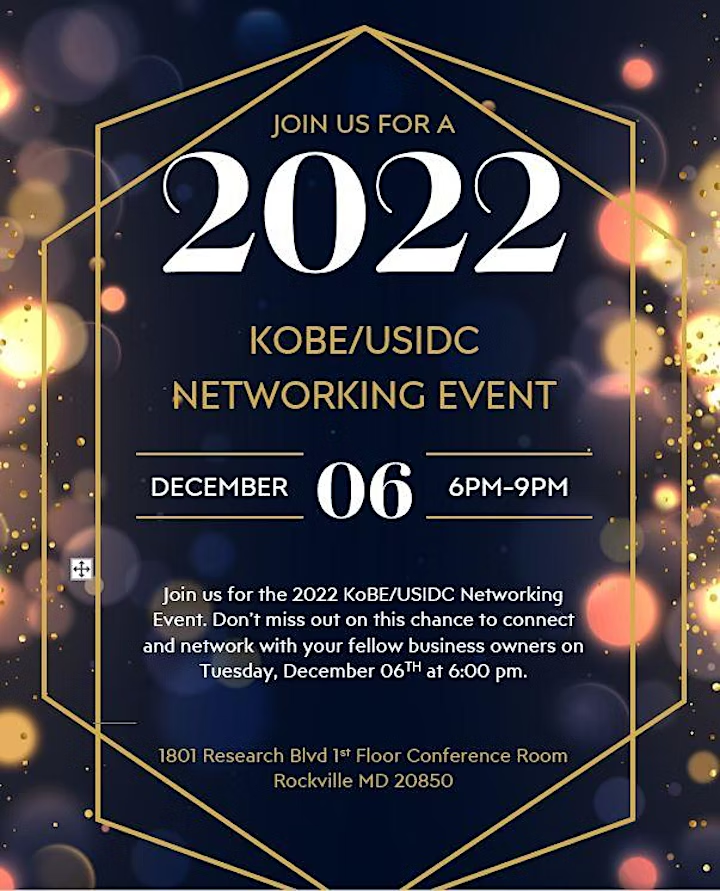 The 2022 KoBE and USIDC Networking Event featured image